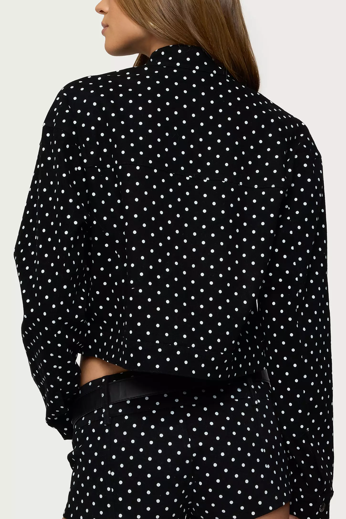 Starlit Dot Denim Jacket