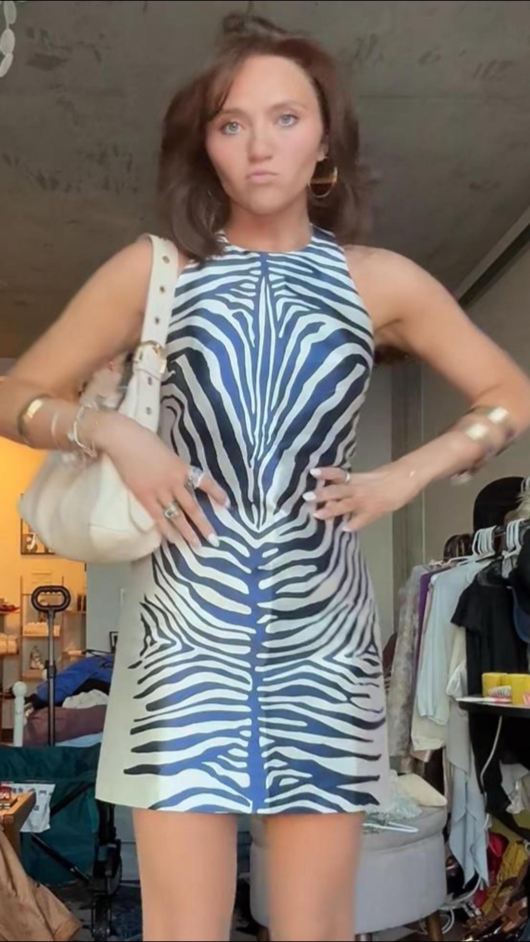 Midnight Safari Mini Dress