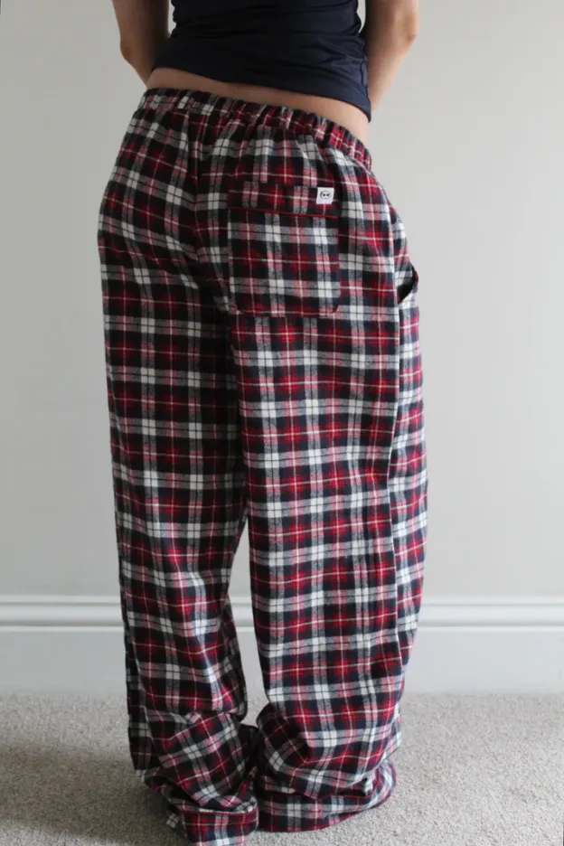 Ruby & Navy Lounge Pajama Set