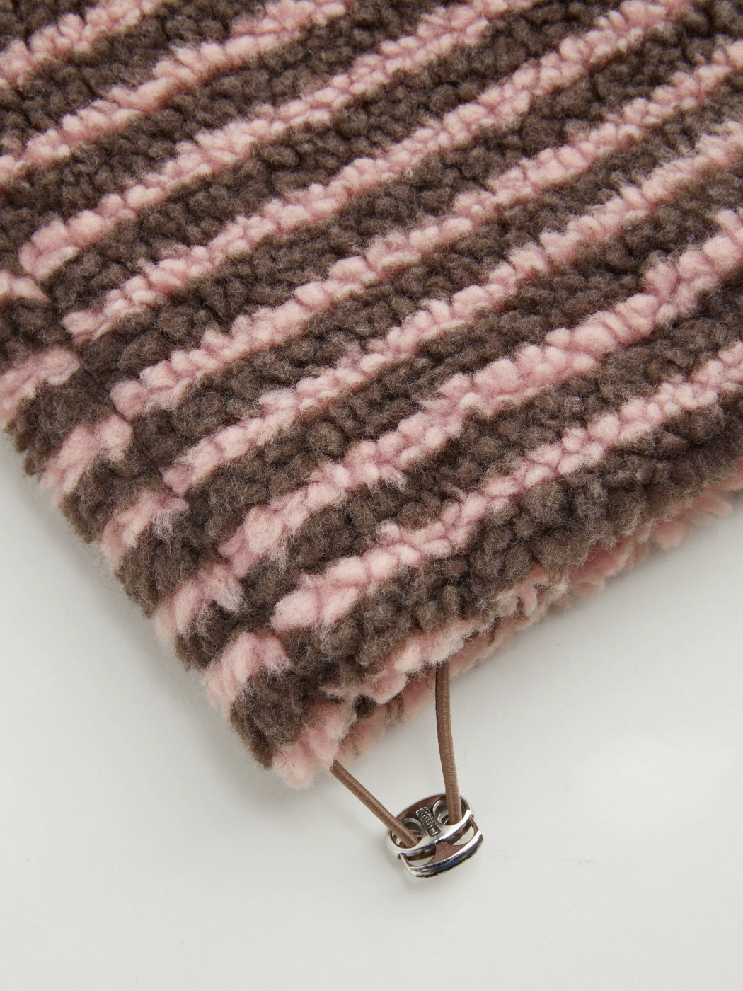 Two-Tone Sherpa Fleece Pullover