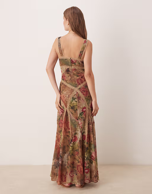 Vintage Boho Maxi Dress