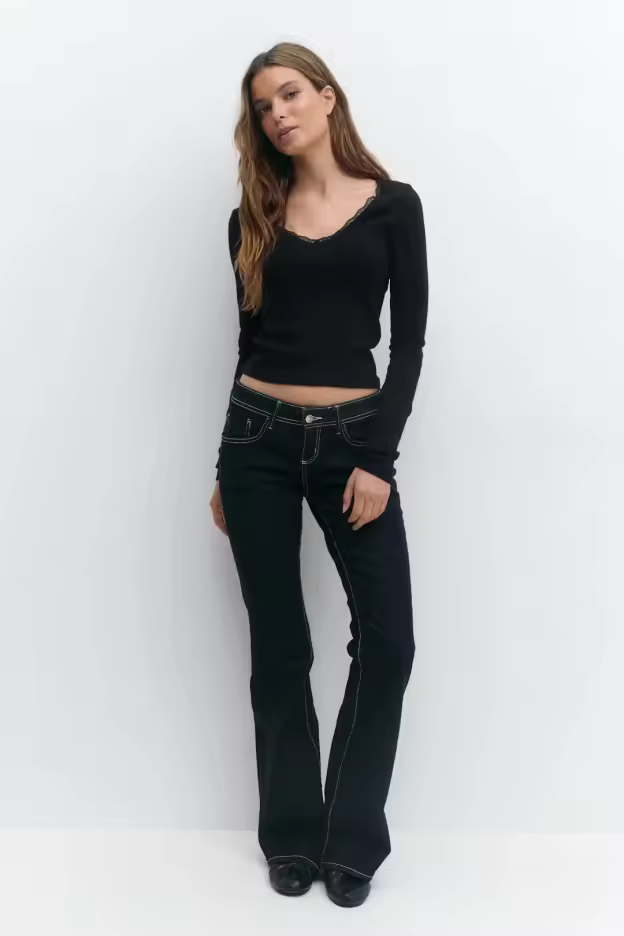 Midnight Curve Bootcut Jeans
