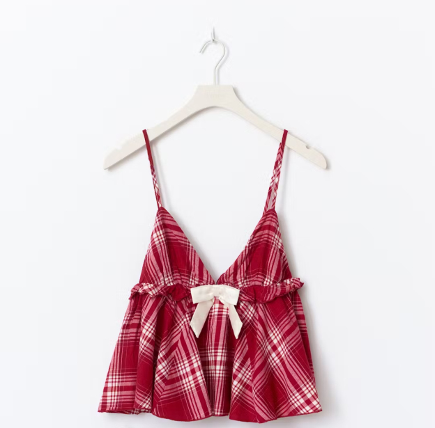 Christmas Plaid Flannel Pajama Set