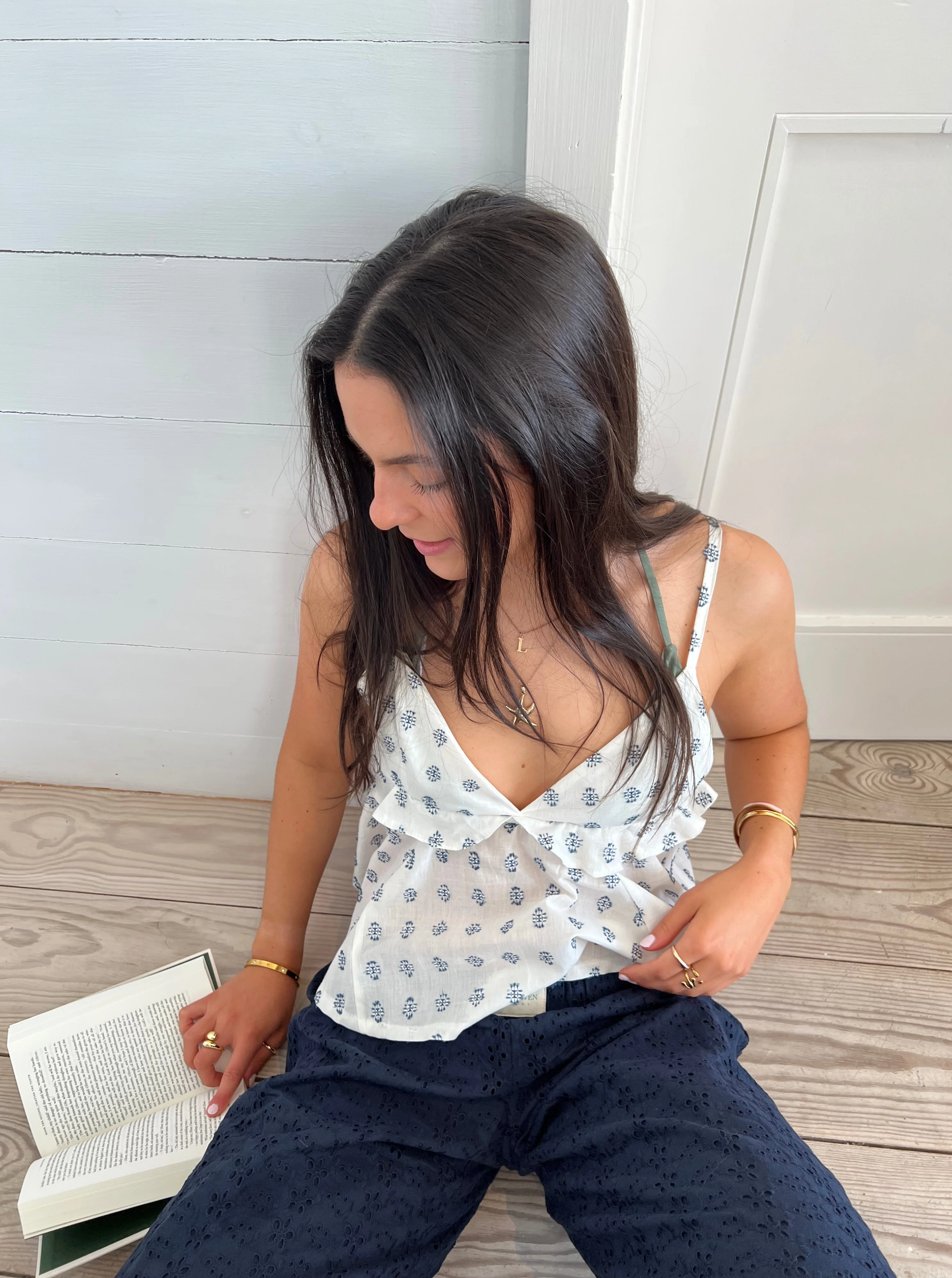 Sweet Temptation Ruffle Tank