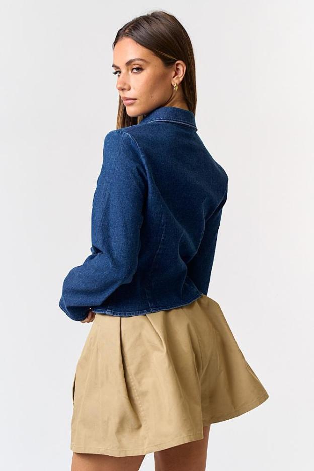 Blue Serenade Tie Shirt