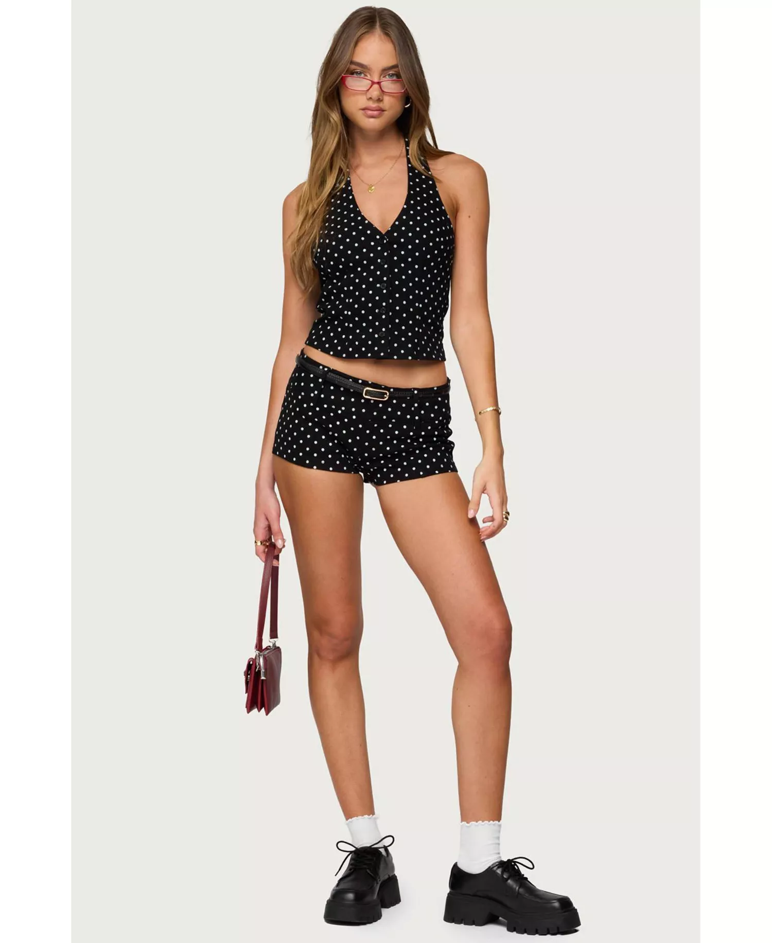 Starlit Dot Stretch Shorts