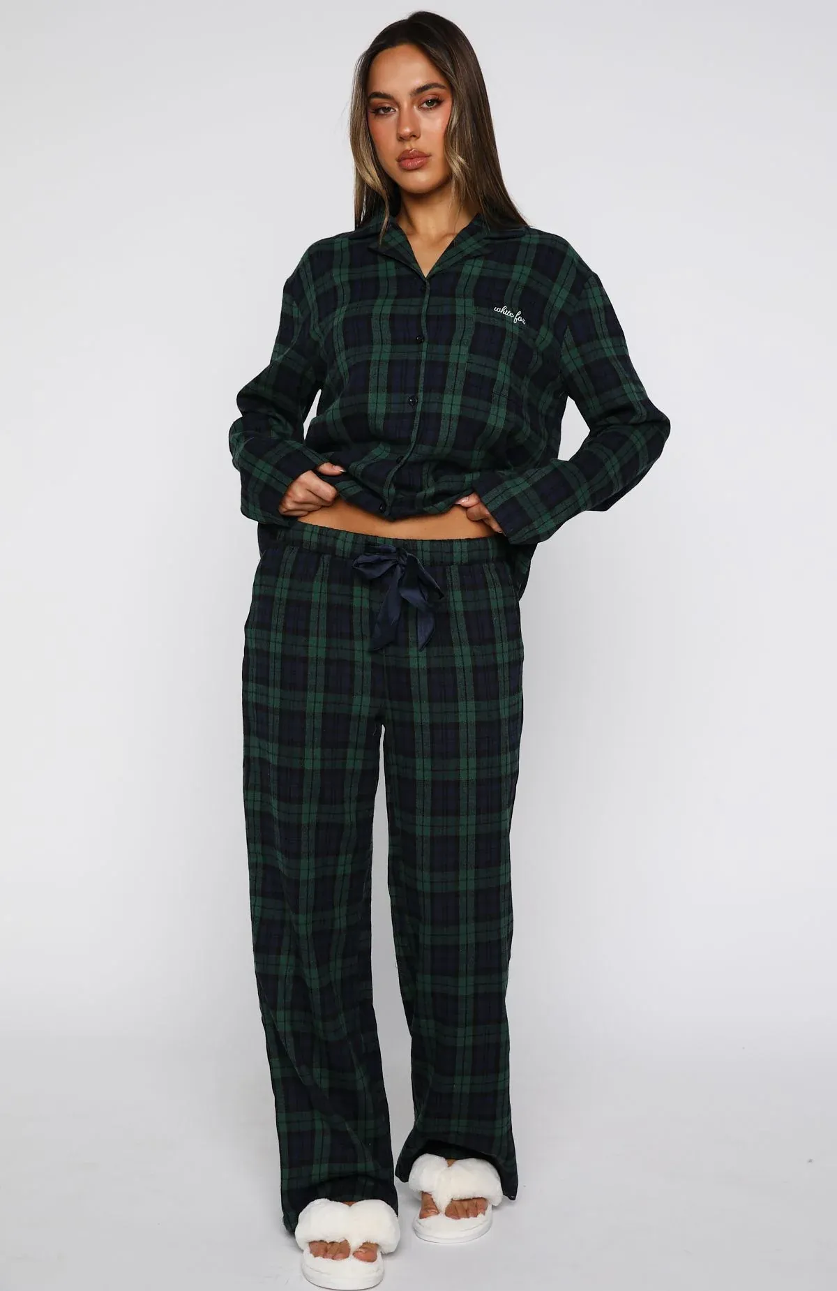 Christmas Plaid Pajama Set – Cozy Holiday Style