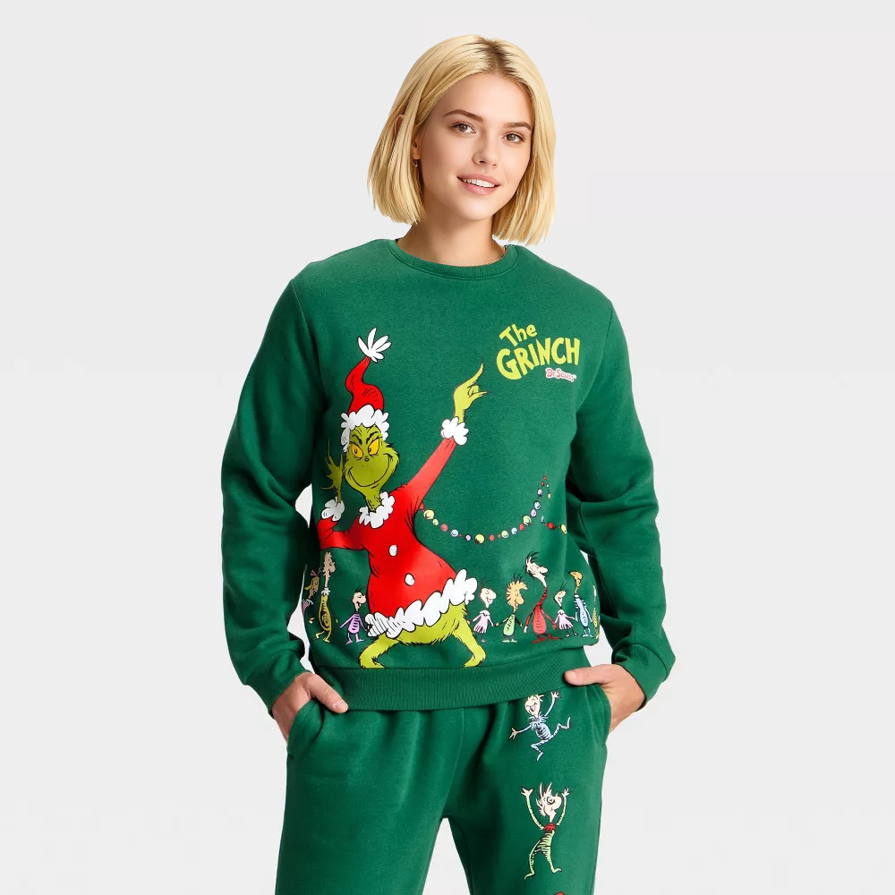 Grinch Graphic Sweatshirt