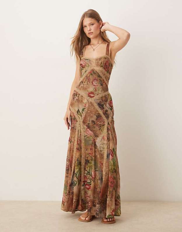 Vintage Boho Maxi Dress