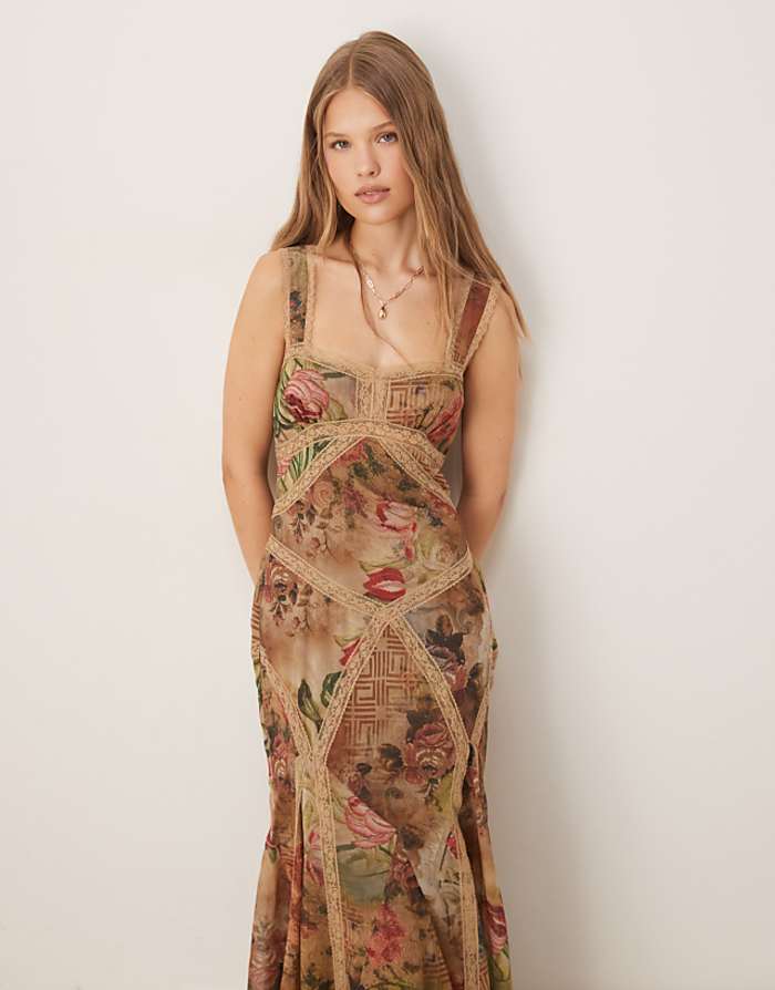 Vintage Boho Maxi Dress