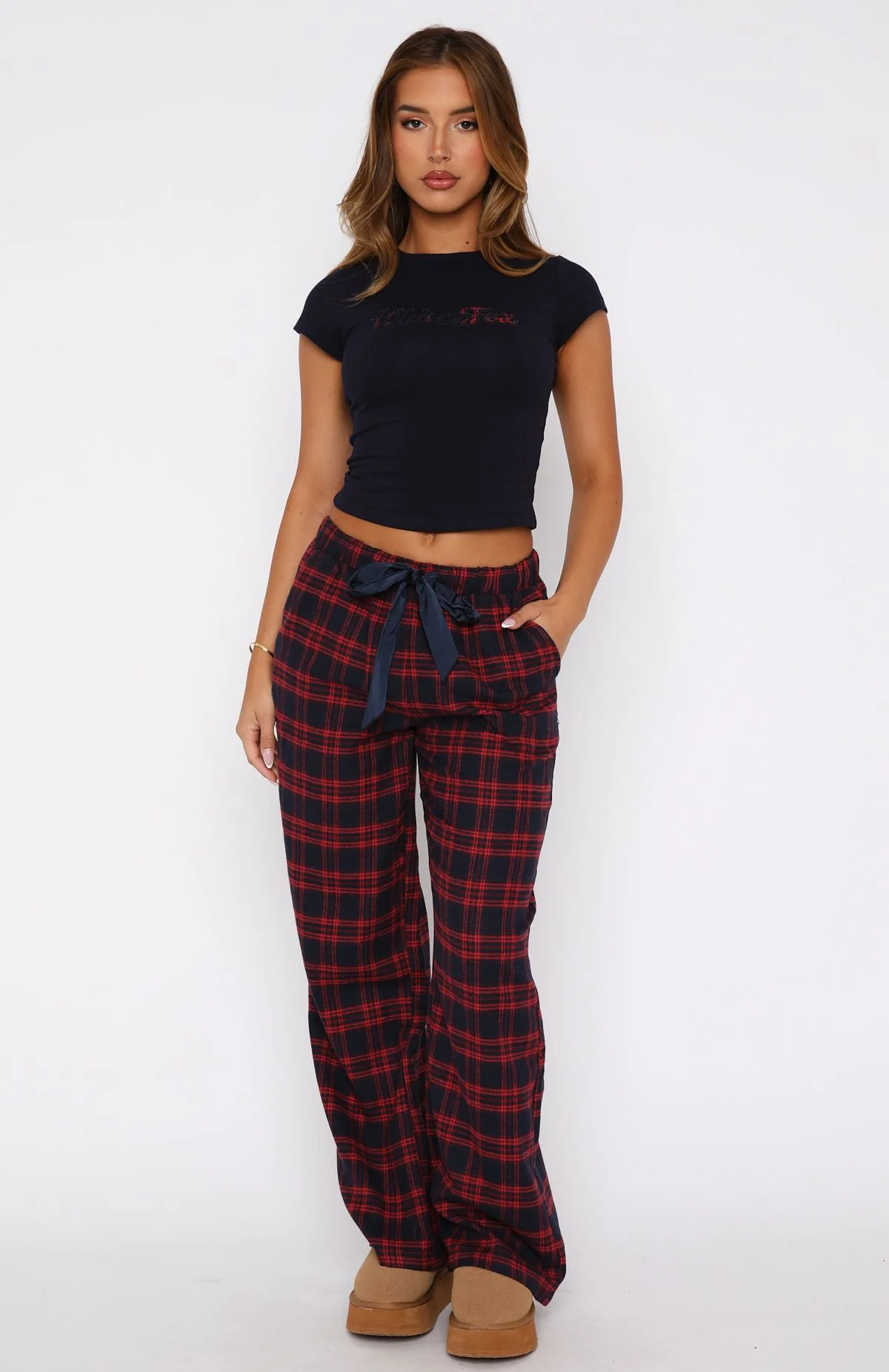 Christmas Plaid Pajama Set – Cozy Holiday Style