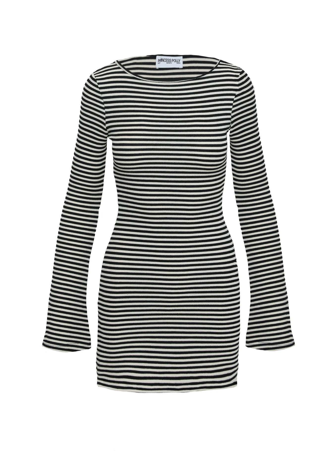 Monochrome Muse Melody Mini Dress