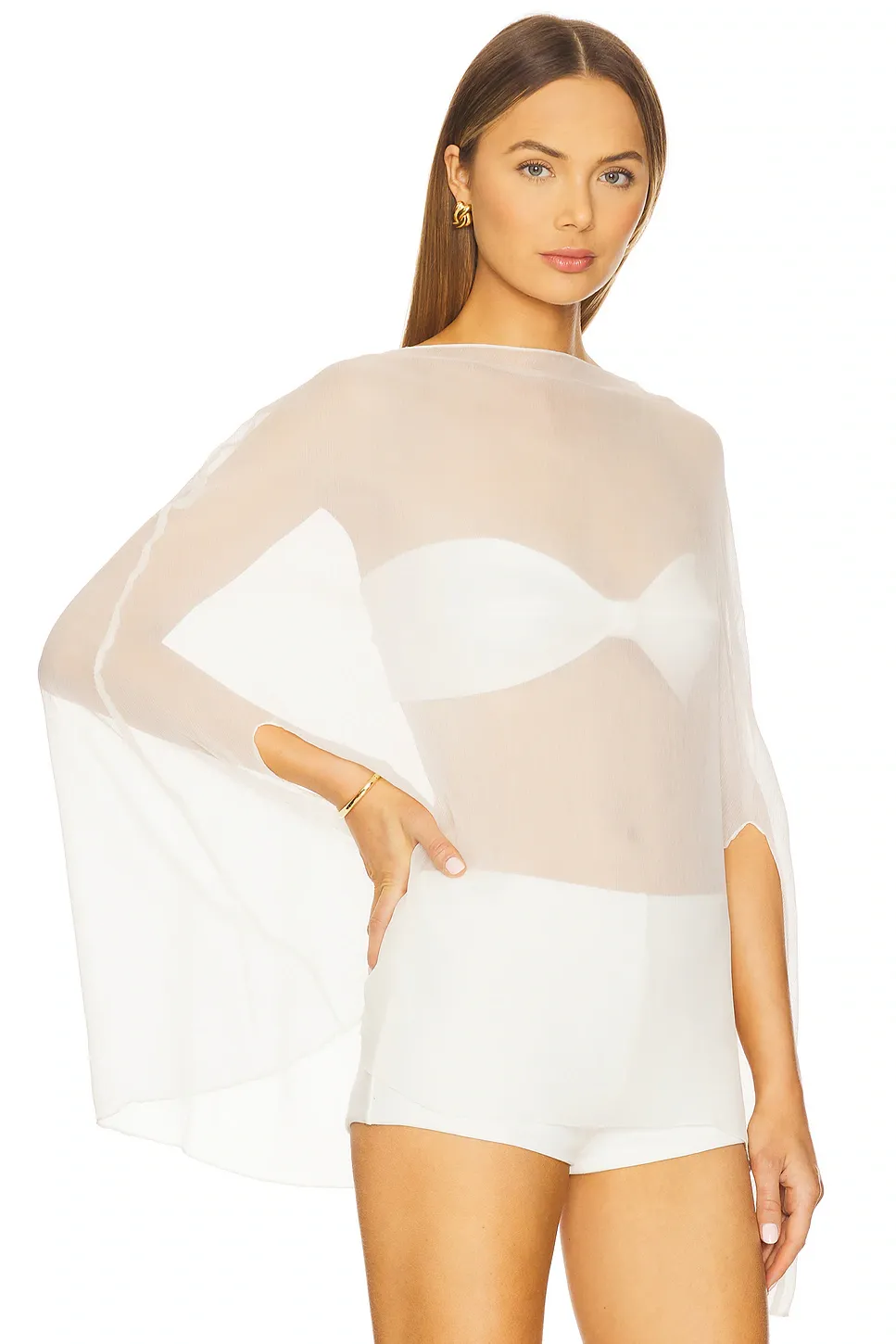 Ivory Sheer Breeze Cover-Up