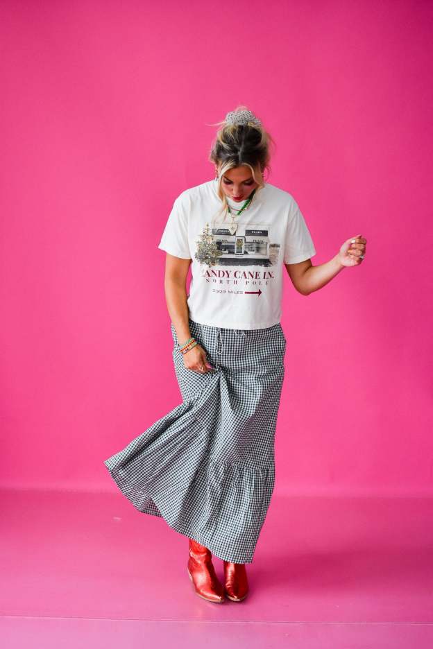 Candy Cane X Marfa Tee – Holiday Vibes