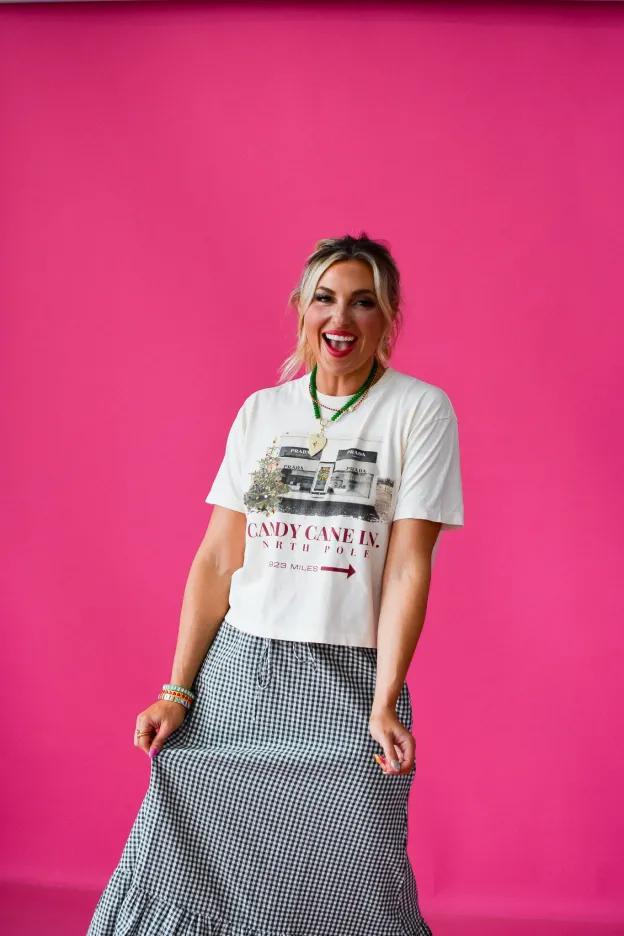 Candy Cane X Marfa Tee – Holiday Vibes