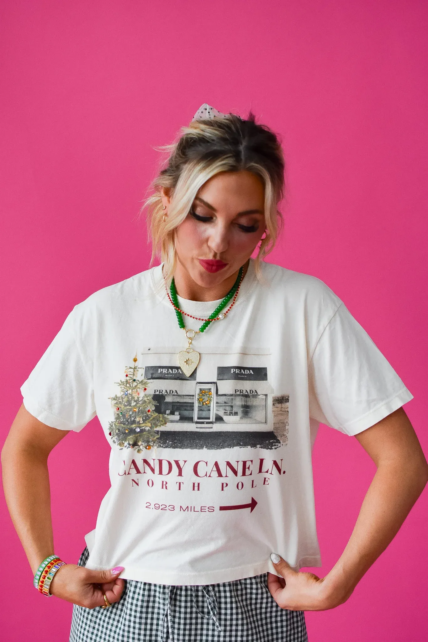 Candy Cane X Marfa Tee – Holiday Vibes