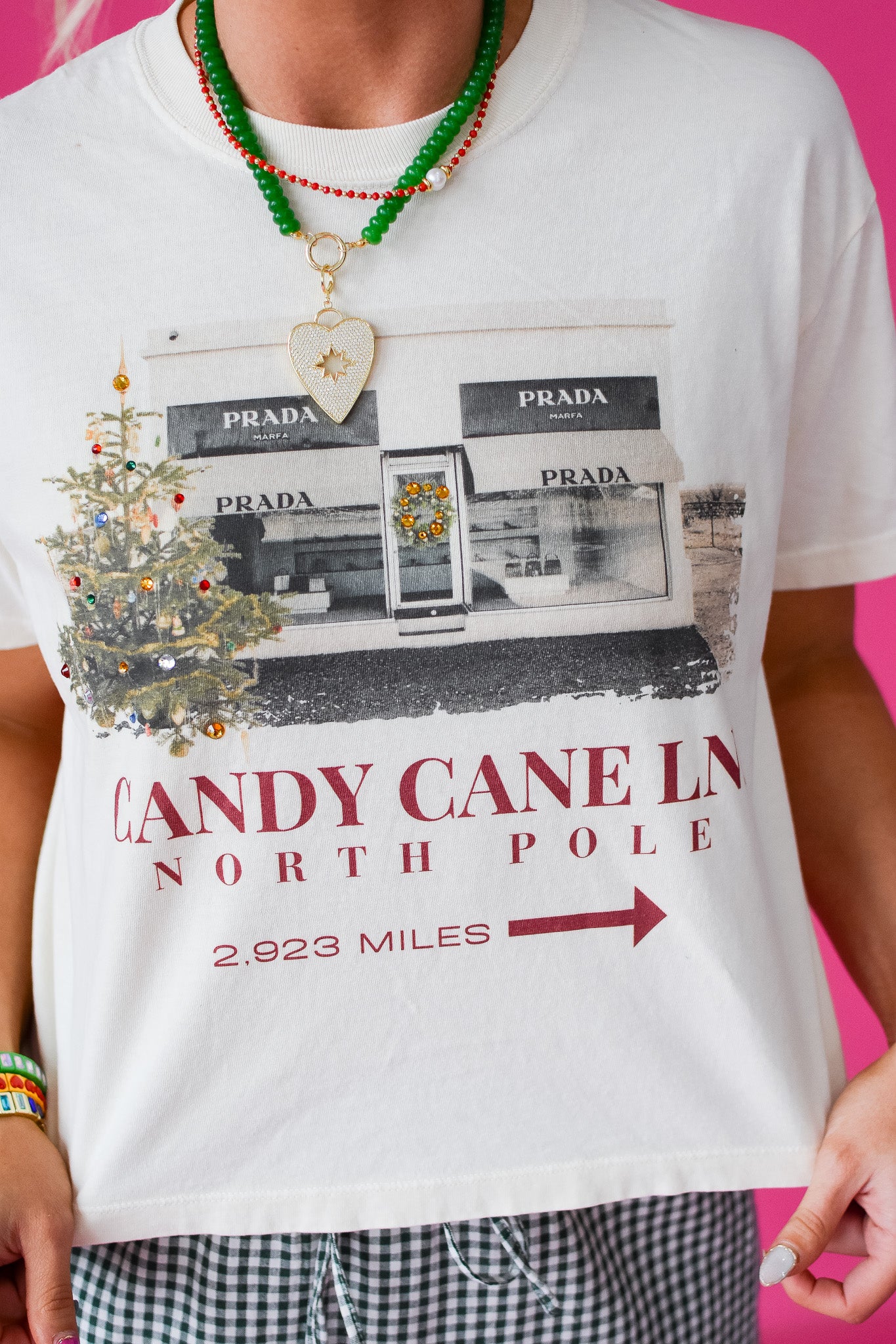 Candy Cane X Marfa Tee – Holiday Vibes