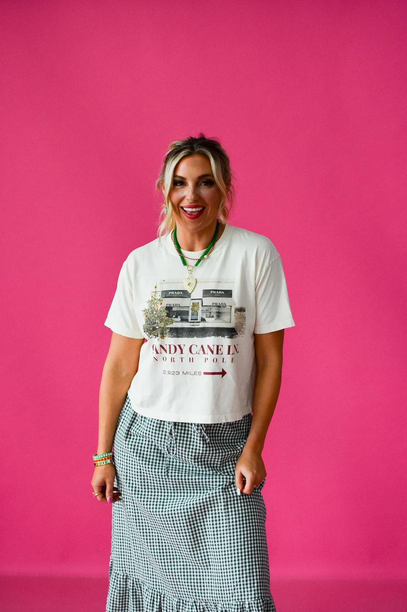 Candy Cane X Marfa Tee – Holiday Vibes