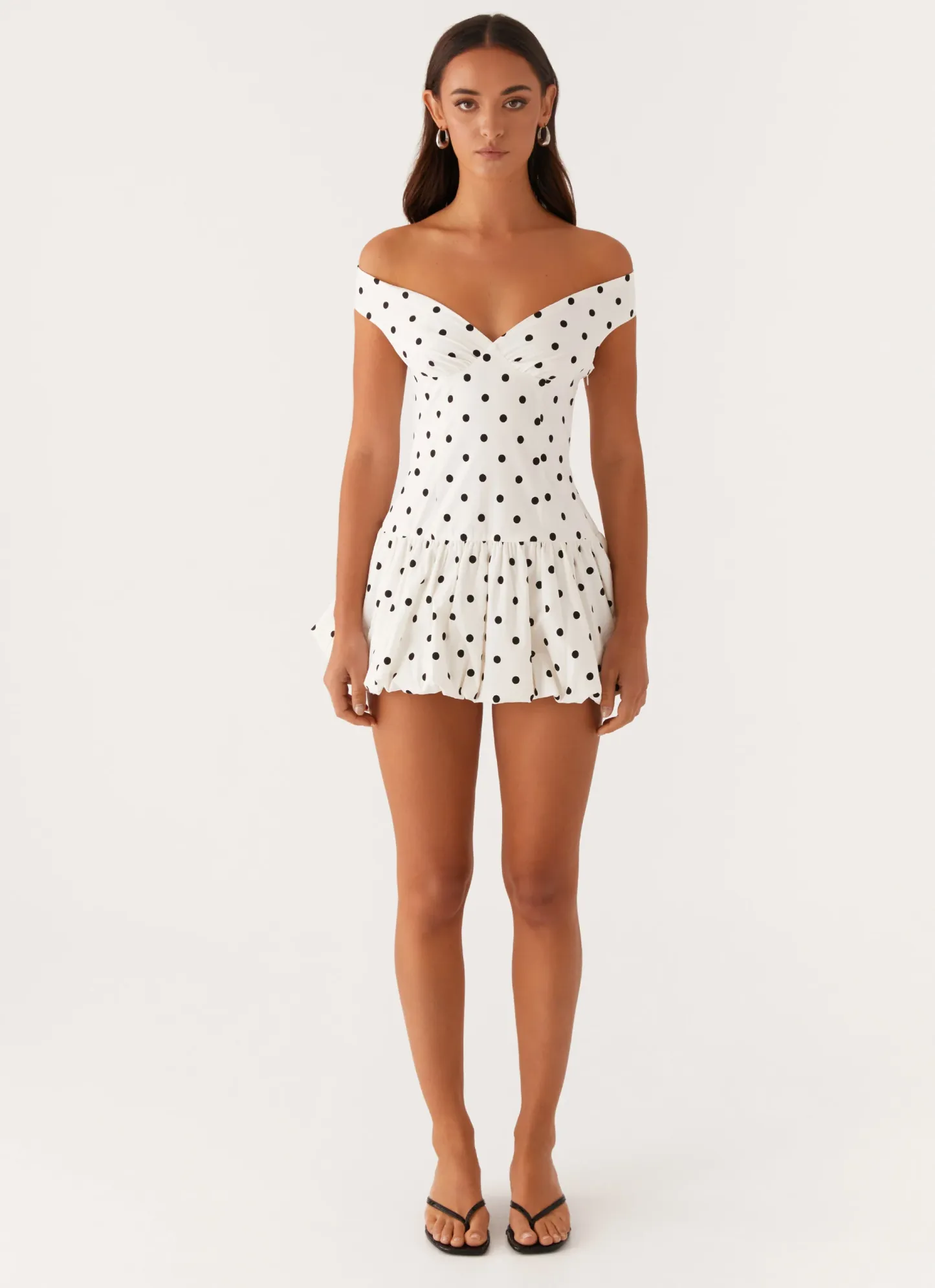 Mon Amour Polka Mini Dress