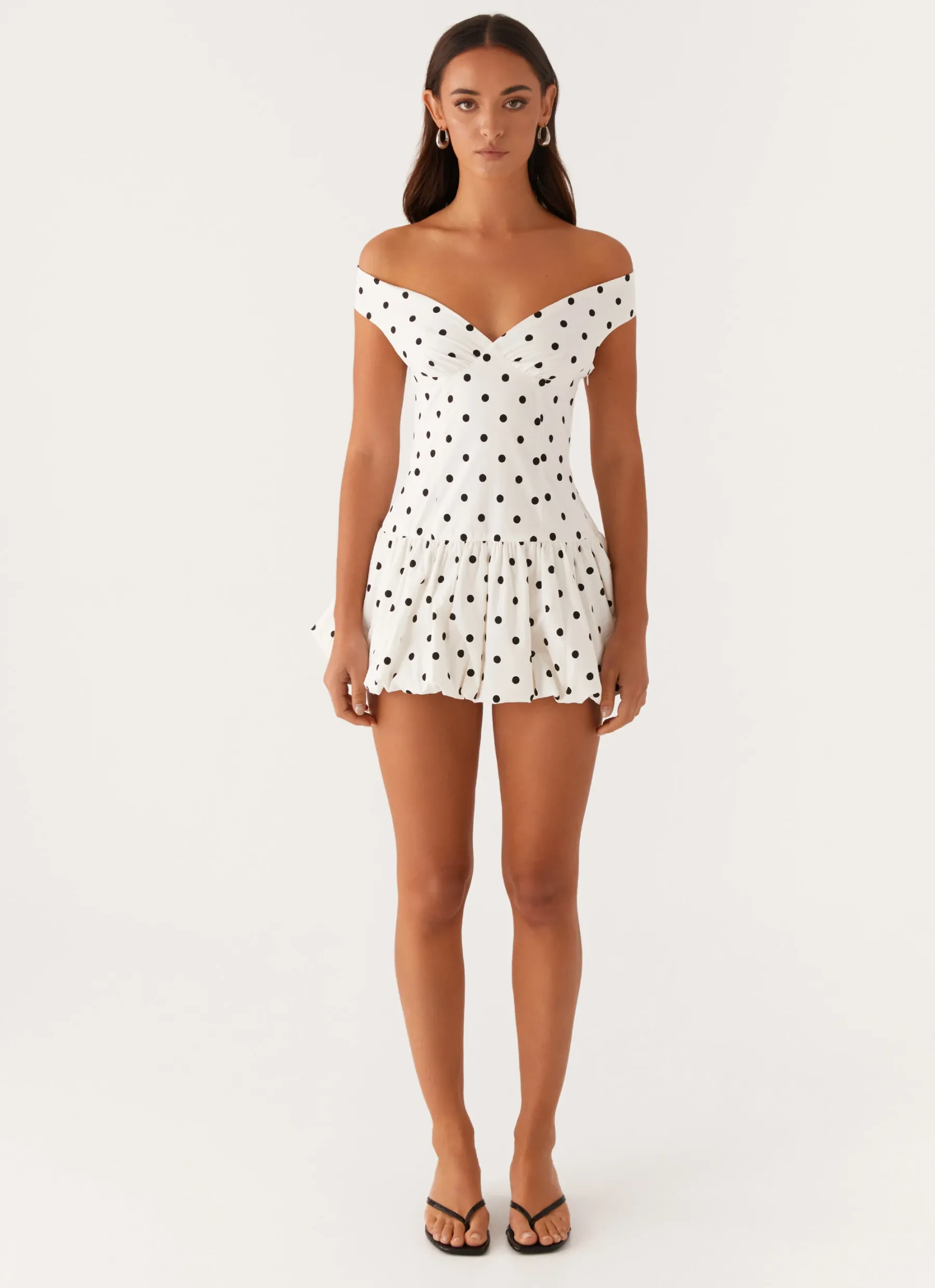 Mon Amour Polka Mini Dress