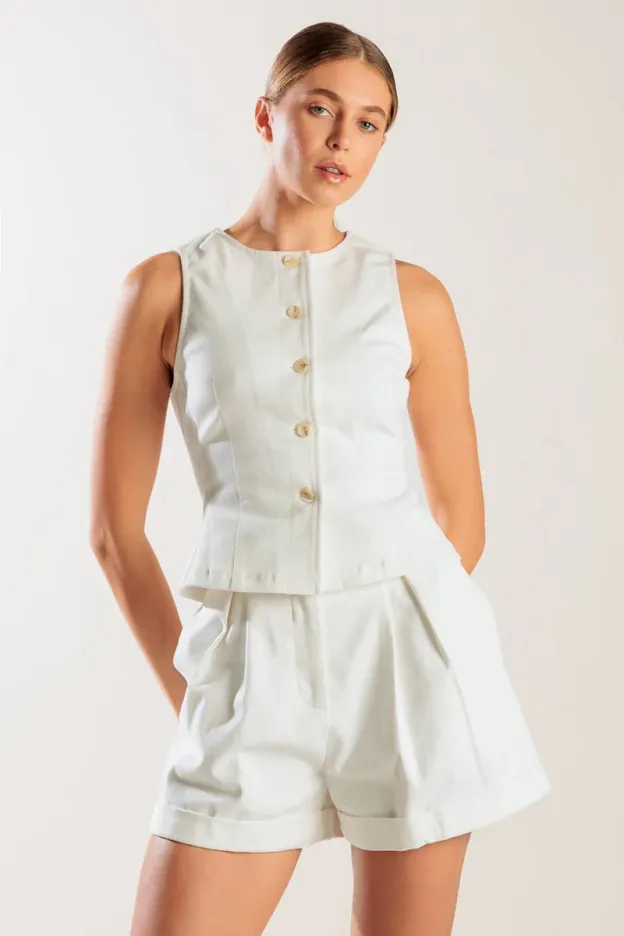 Pure Muse Fitted Vest