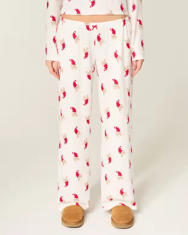 Holly Bunny Cozy Pajama Pants