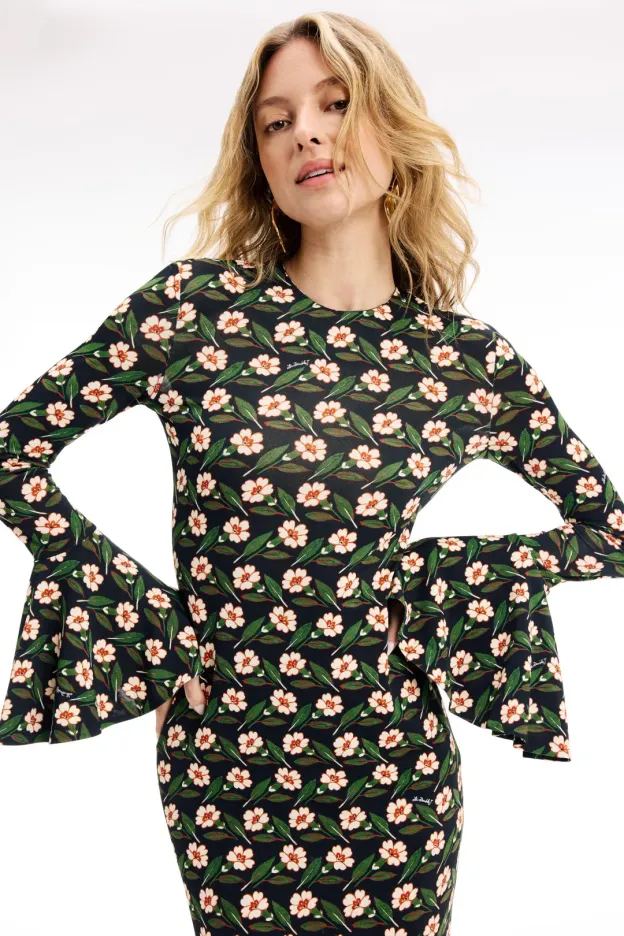 Blooming Petal Reverie Dress