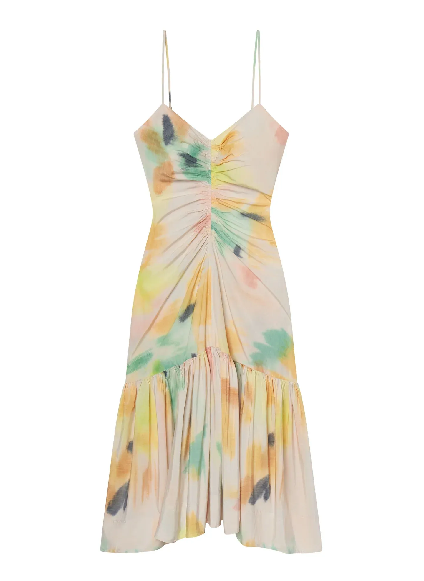 Tie-Dye Cami Midi Dress