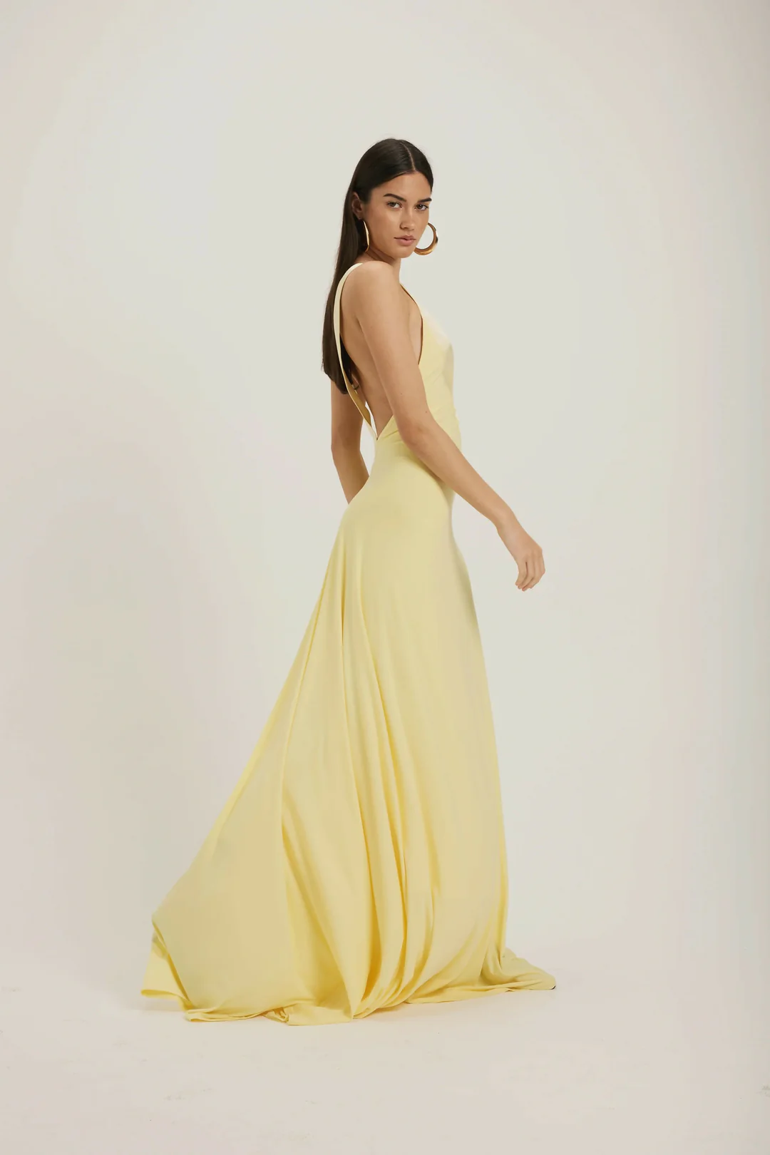 Daffodil Dream Elegance Maxi Dress