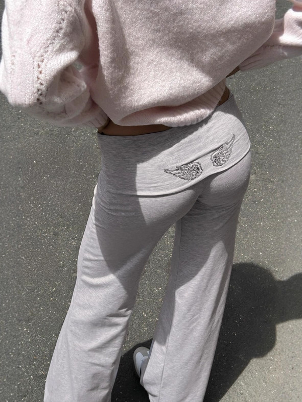 Sequin Wing Bootcut Pants– Dangerously Cute