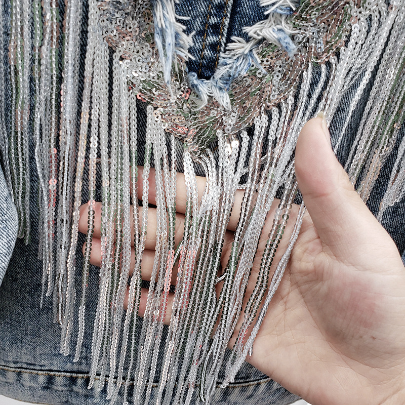 [Copy]Black Horizon Fringe Jacket