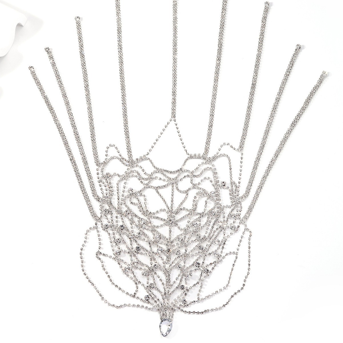 Rhinestone Headpiece – Festive Glam Accessory