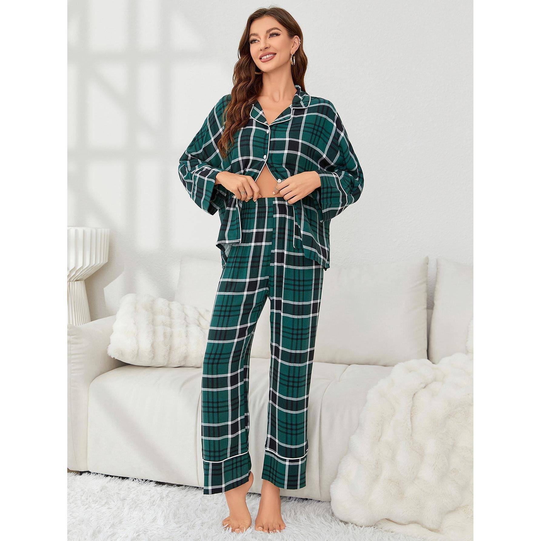 Christmas Plaid Pajama Set