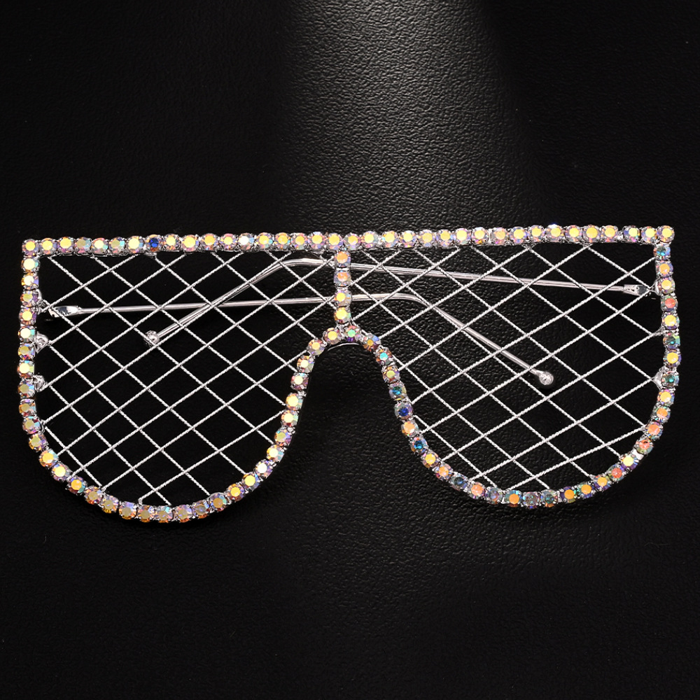 Rhinestone Frameless Party Glasses | Festival Sparkle Accessory