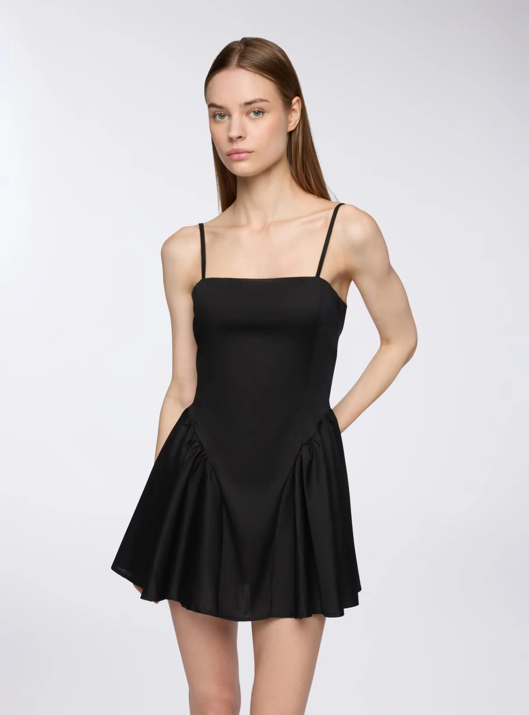 Midnight Flare Mini Dress