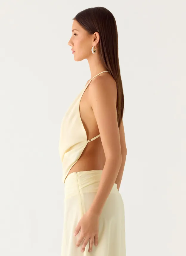 Butterlight Halter Glow Top