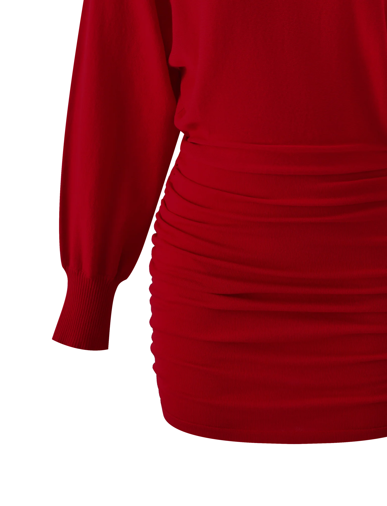 Rosy Flame Serenade Mini Dress