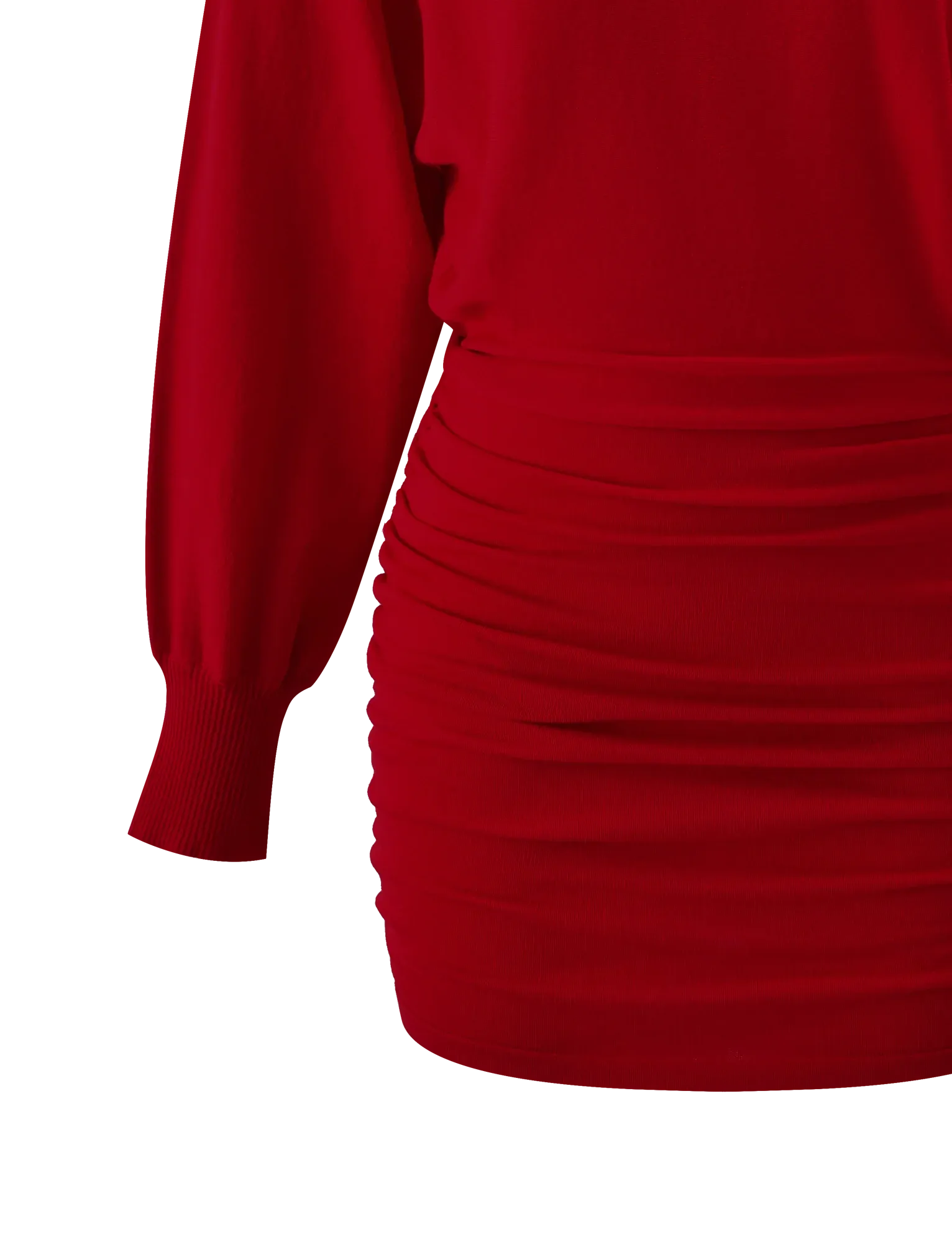 Rosy Flame Serenade Mini Dress