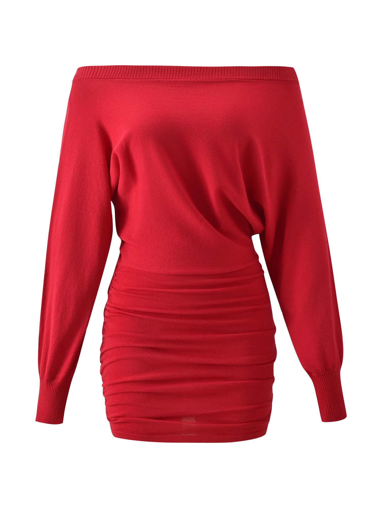 Rosy Flame Serenade Mini Dress