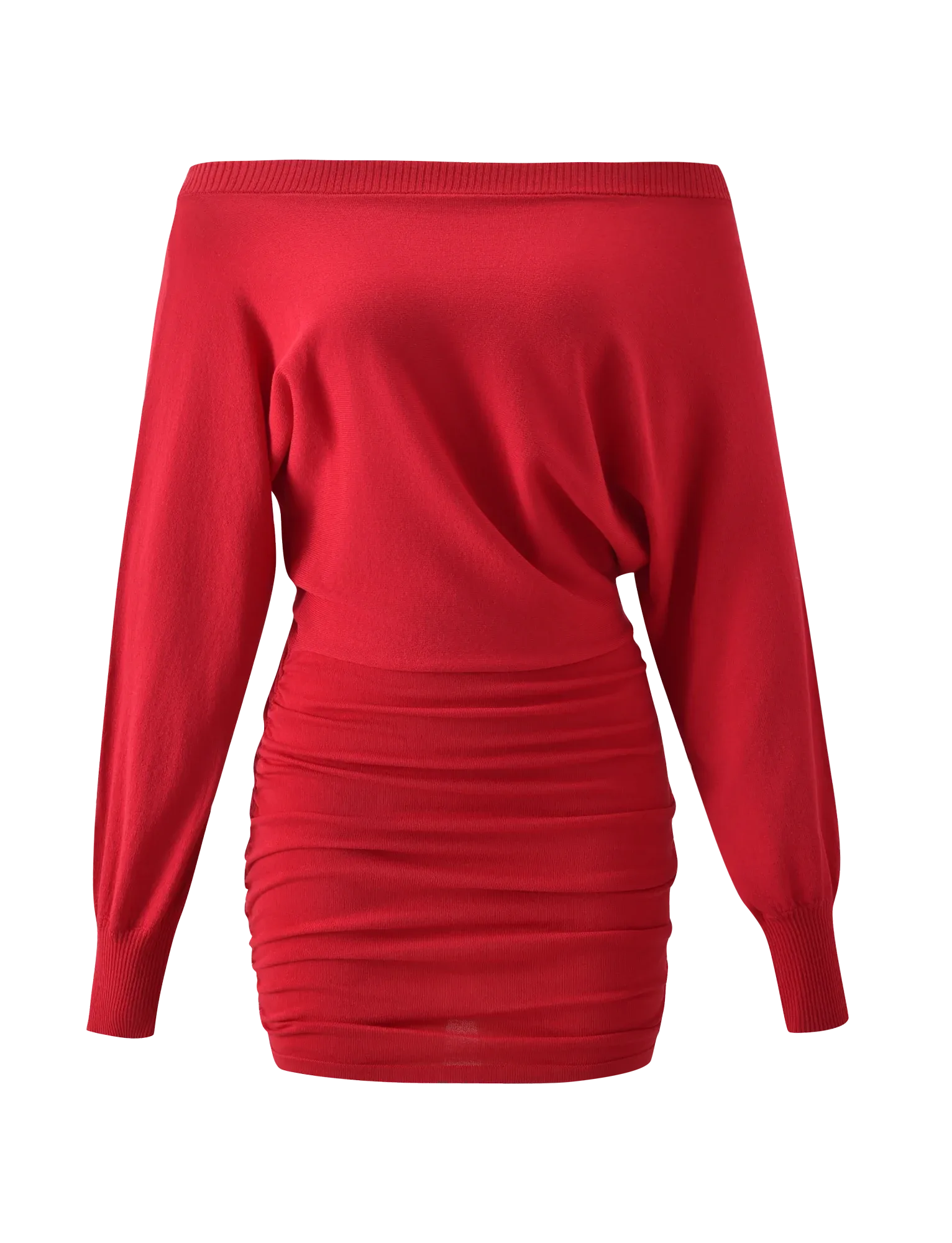 Rosy Flame Serenade Mini Dress