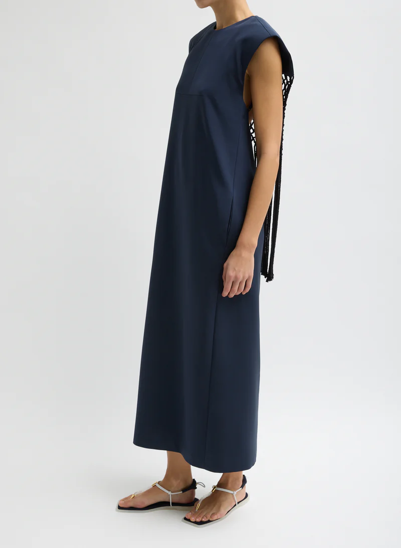 Midnight Veil Cascade Dress