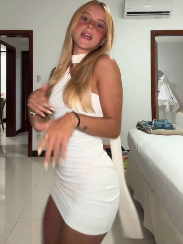 Pure Flow Asymmetry Mini Dress