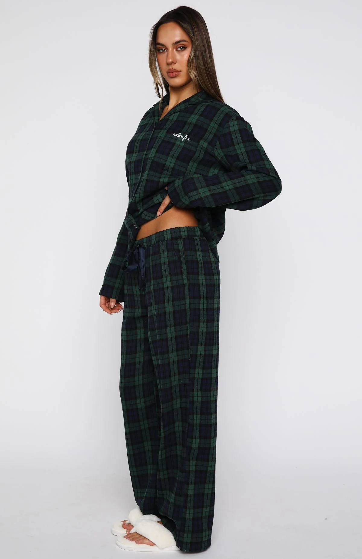 Christmas Plaid Pajama Set – Cozy Holiday Style