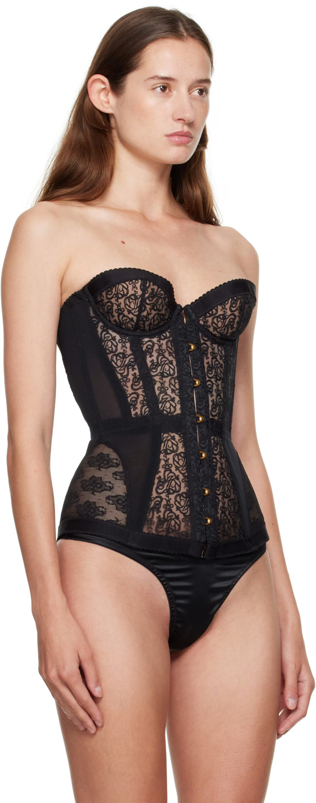 Midnight Sculpt Corset Bustier