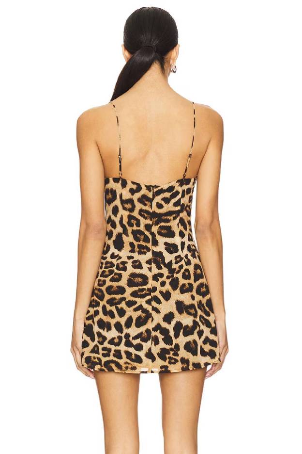 Siren Leopard Mini Dress