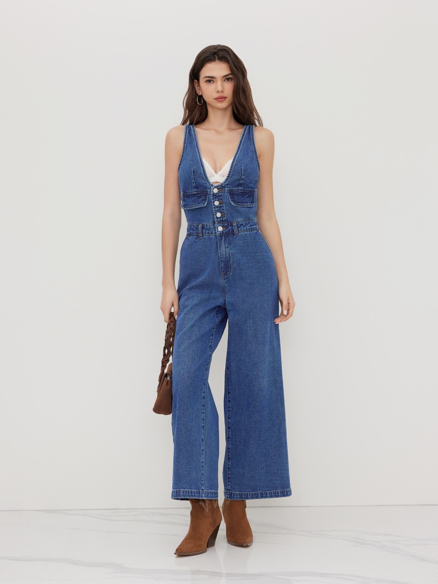 Indigo Temptation Jumpsuit