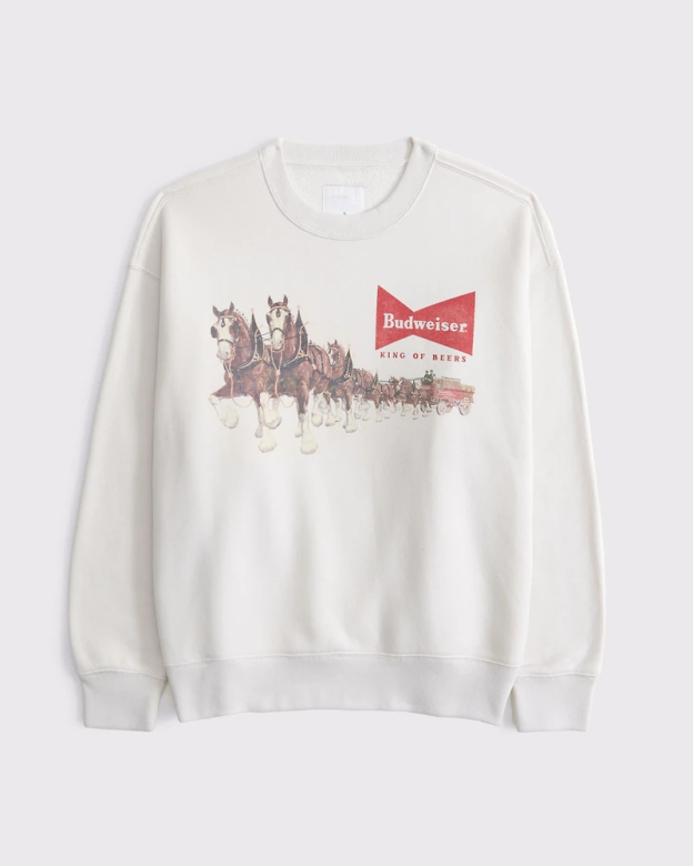 Budweiser Oversize Sweatshirt - Western Vibes