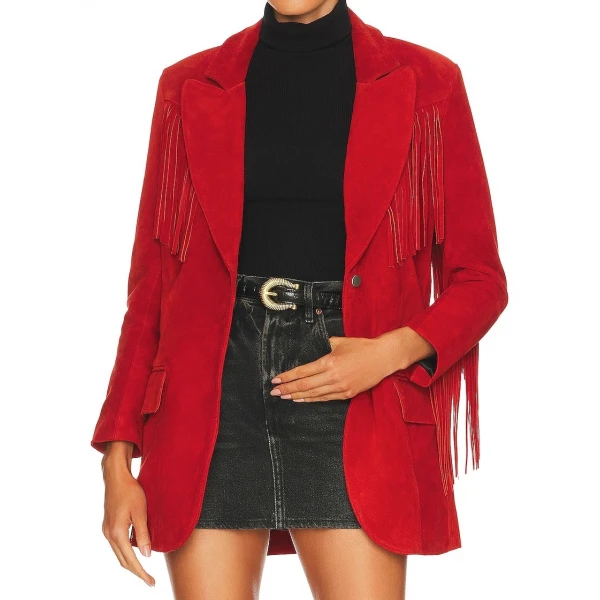 Scarlet Dreamcatcher Blazer