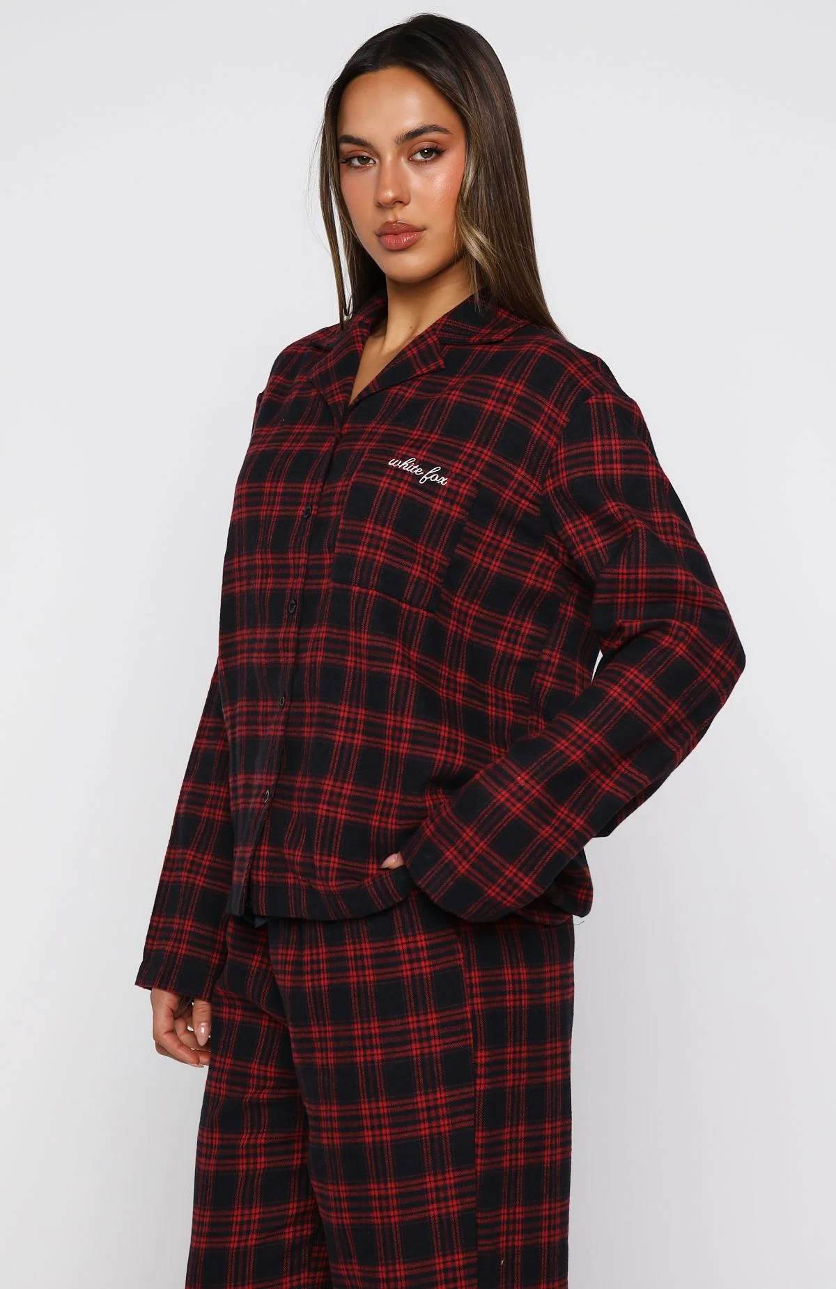 Christmas Plaid Pajama Set – Cozy Holiday Style