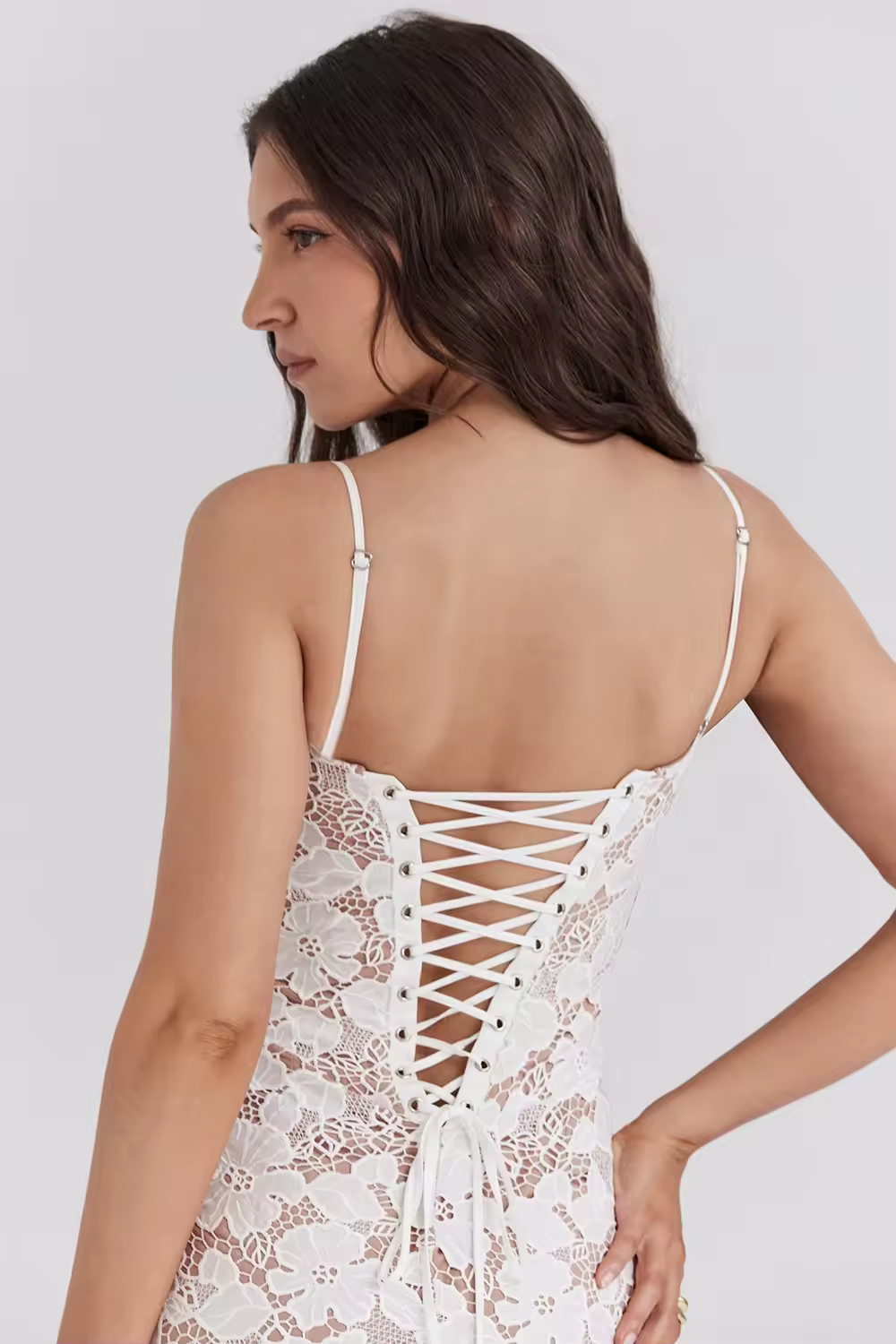 Ivory Lace Allure Gown